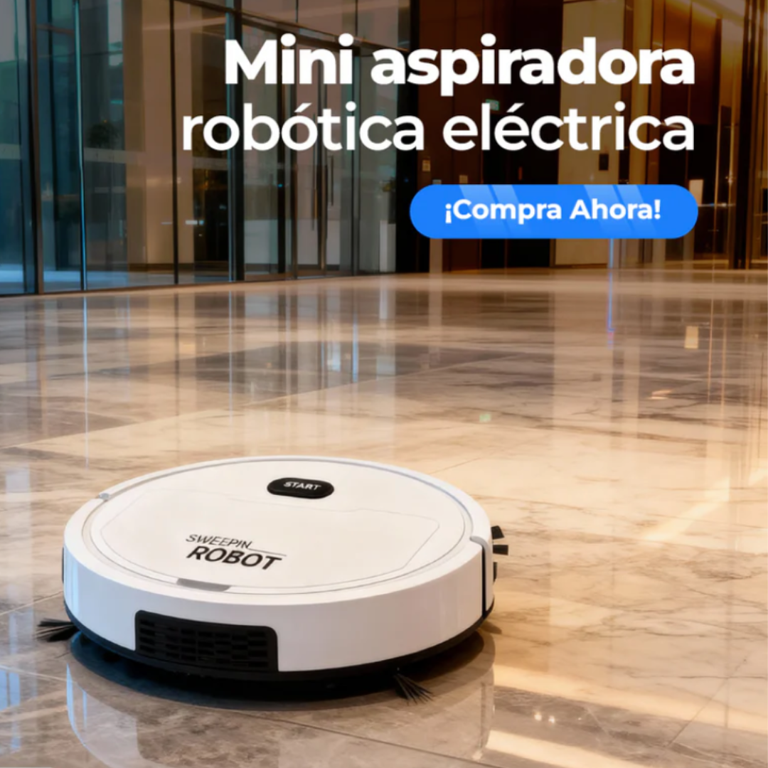 Aspiradora Robot Inteligente 3 en 1 Premium