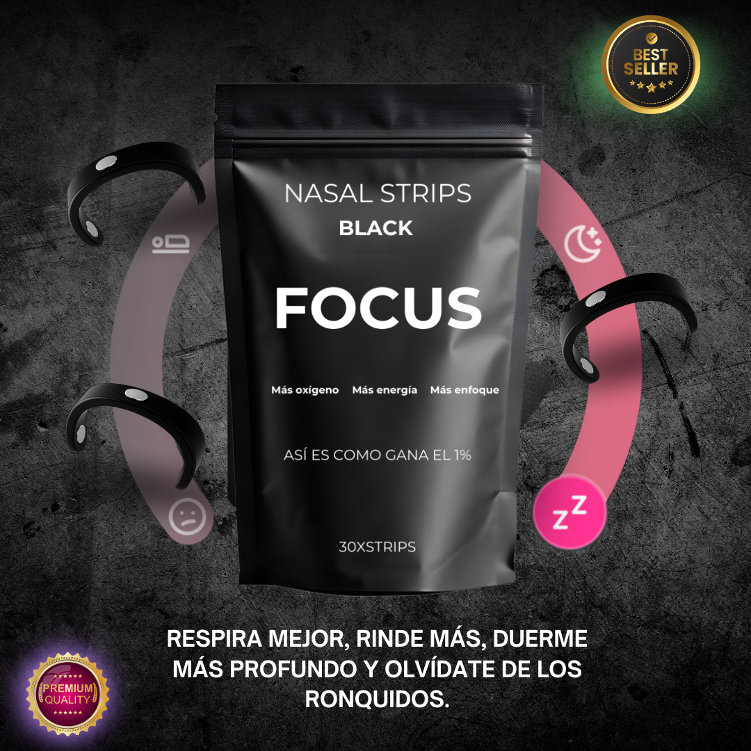 Tiras Nasales Magnéticas Premium (30 Piezas)