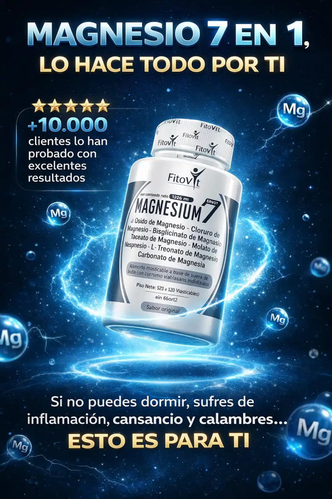 MAGNESIUM 7 EN 1: EL MAGNESIO MAS COMPLETO DE TODO EL MERCADO